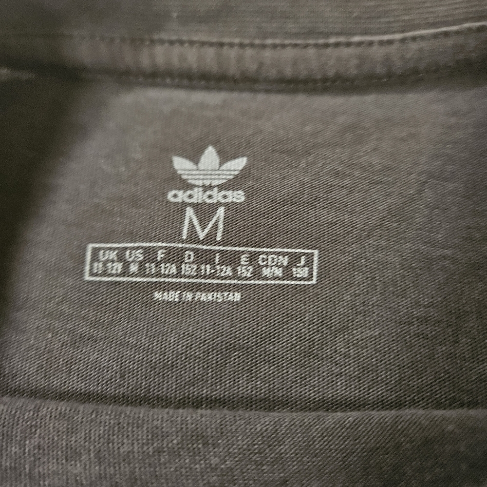 Adidas Originals Boys Logo-Detailed Cereal-Box Graphics TShirt, Black, Medium - Picture 4 of 6